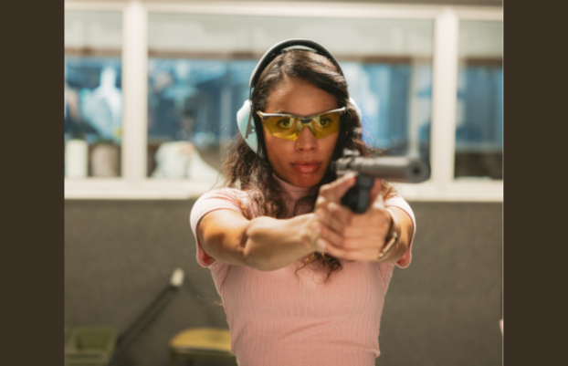 women shooting